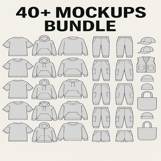 40+ Mockups Bundle